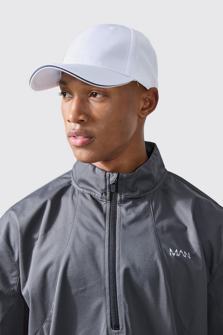 Man Active Golf Performance Kappe, White image number 1
