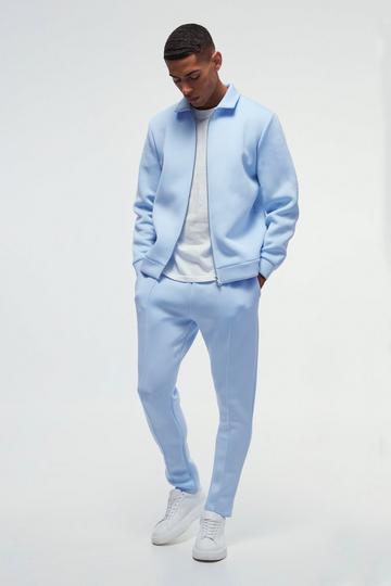 Scuba Harrington Jas Set pastel blue