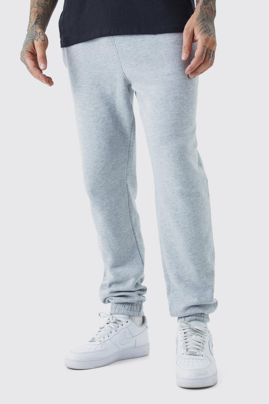 Pantaloni tuta Tall Basic Core Fit, Grey marl