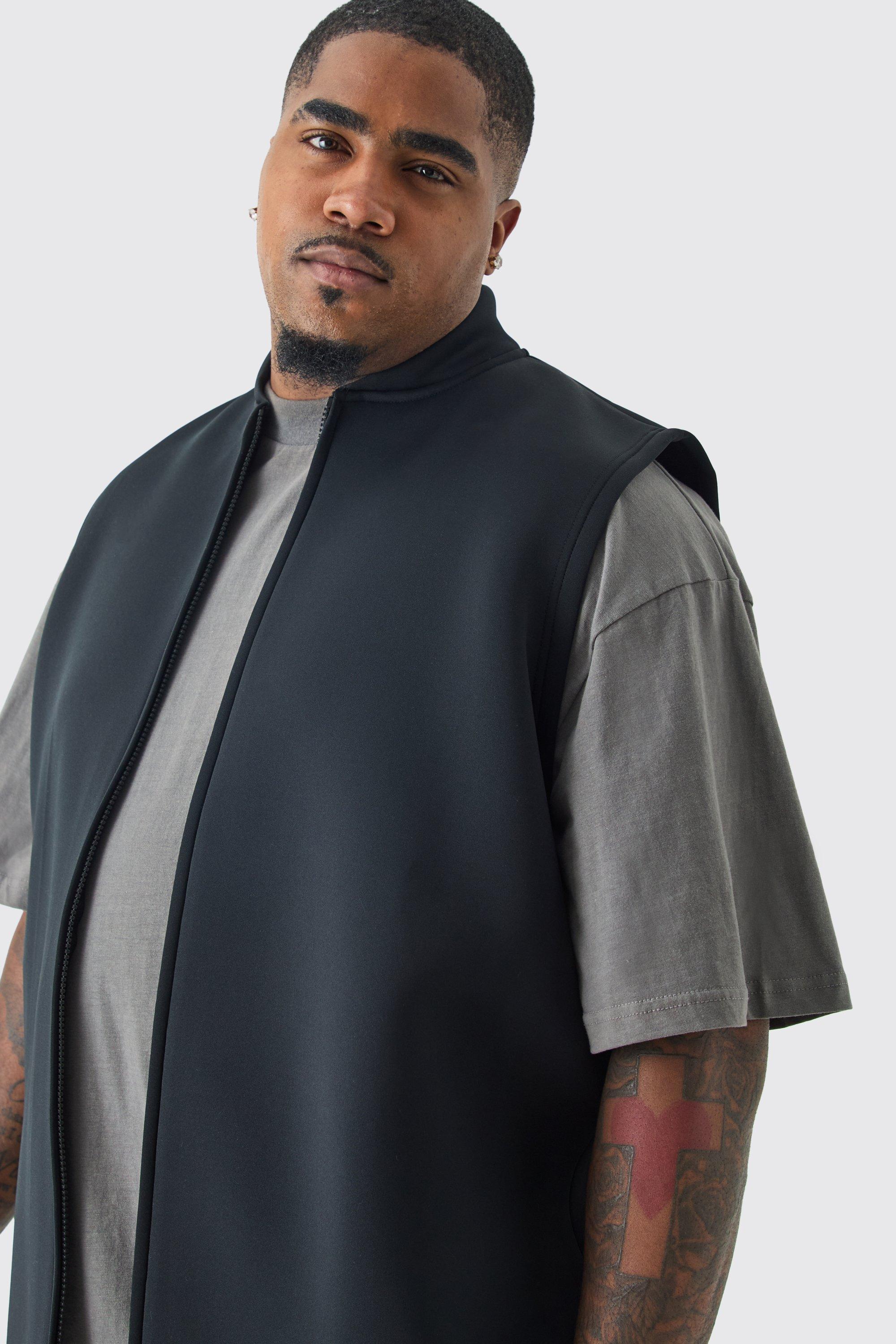 Veste sans manche grande taille sale