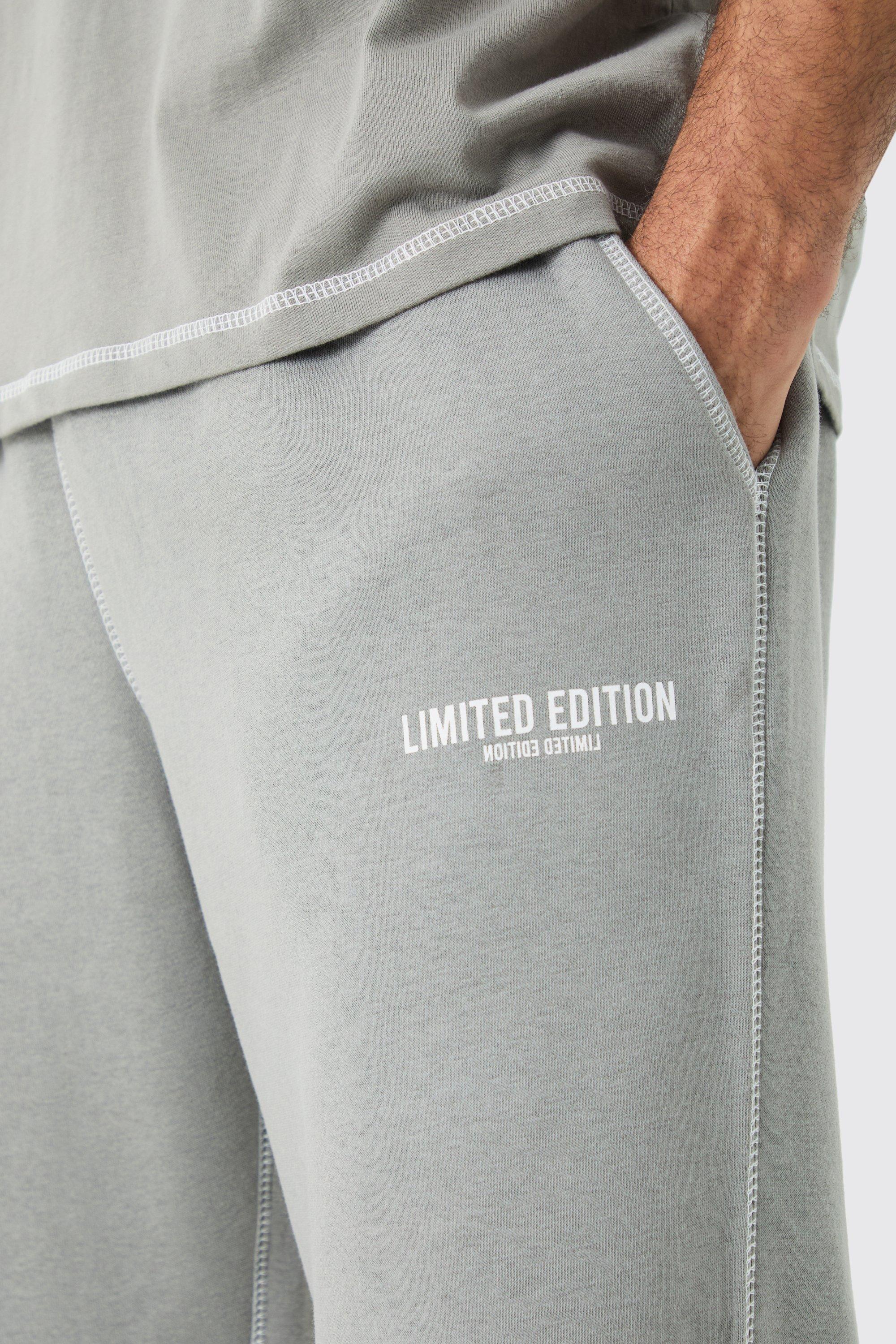 Oversized Limited Edition Contrast Stitch Jogger