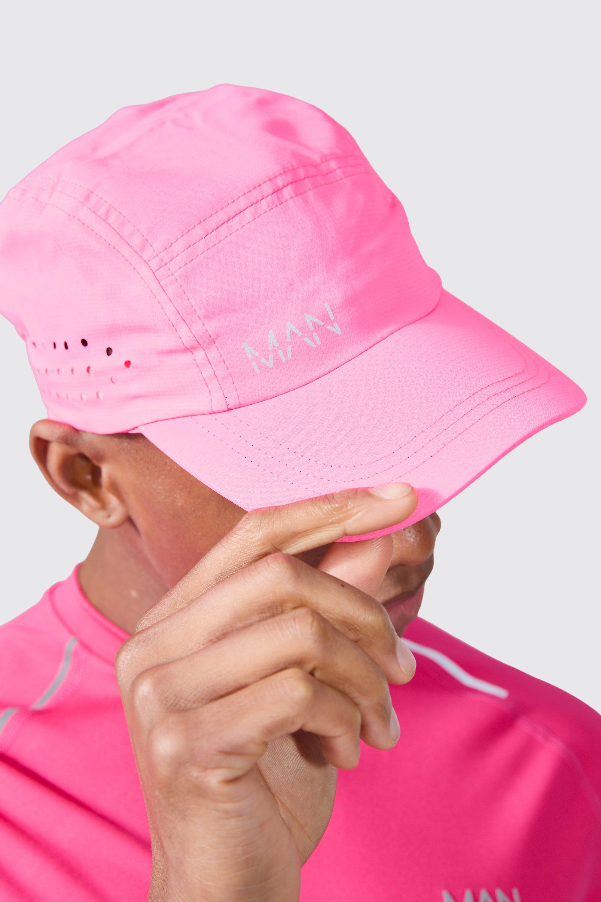 Man Active Perforated Reflective Cap