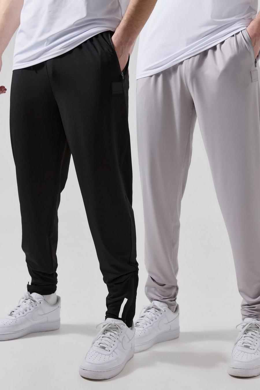 Multi Tall Man Active Gym Performance Jogger 2 Pack