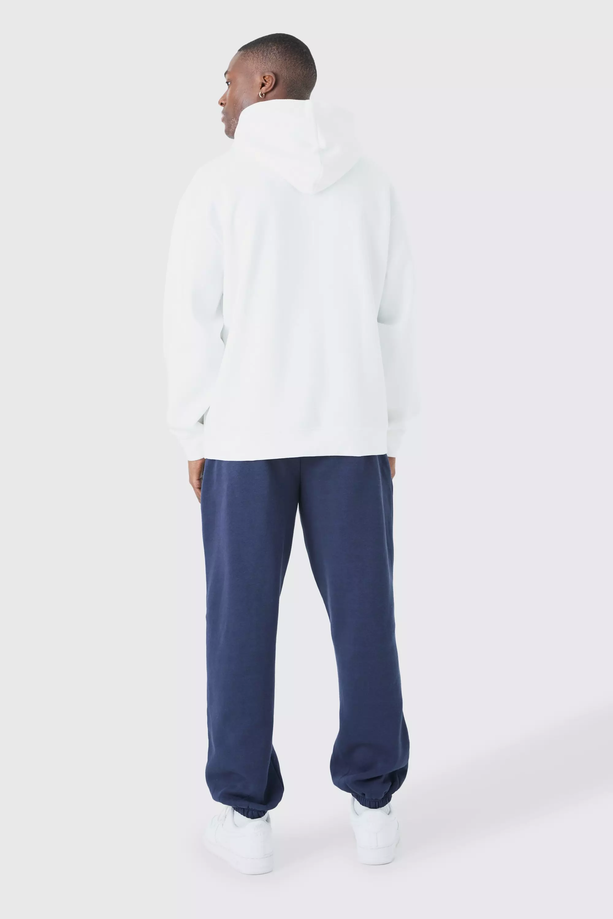 Navy Basic Oversized Fit Jogger alternative image