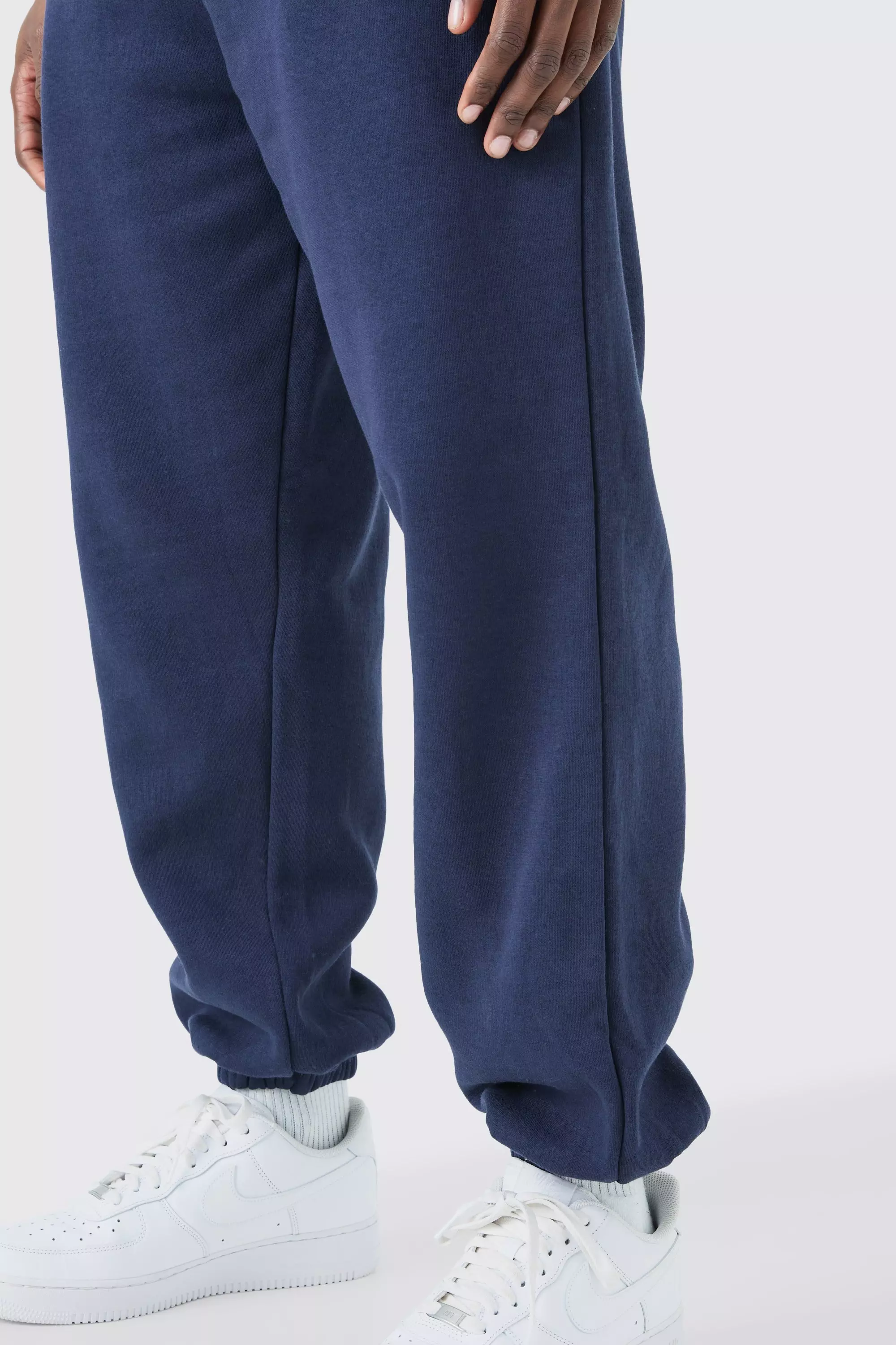 Navy Basic Oversized Fit Jogger alternative image