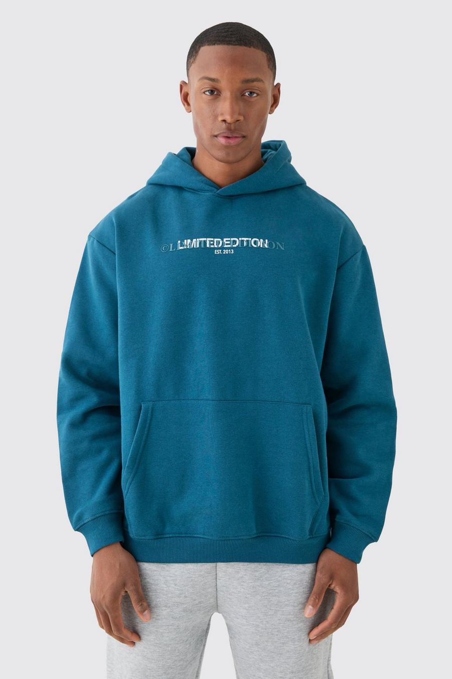 Ink Oversized Basic Limited Head Hoodie image number 1