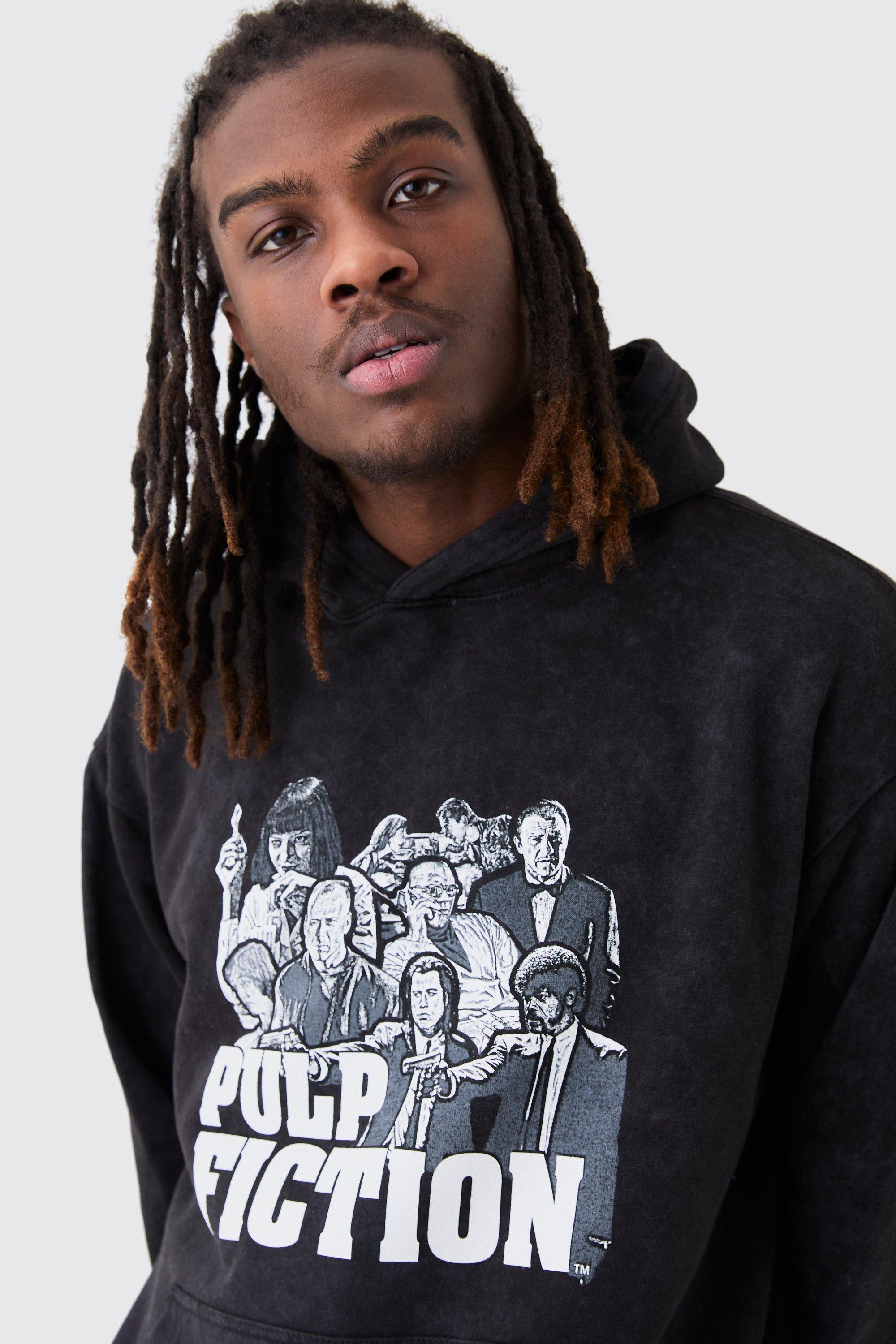 Pulp fiction hoodie boohoo deals