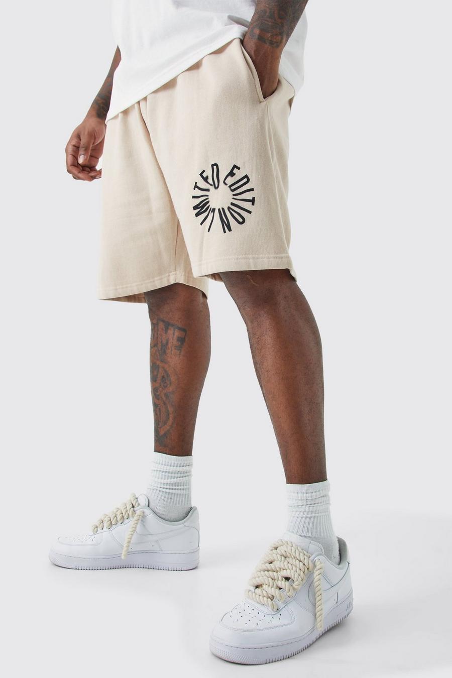 Sand Plus Loose Fit Limited Edition Short In Black