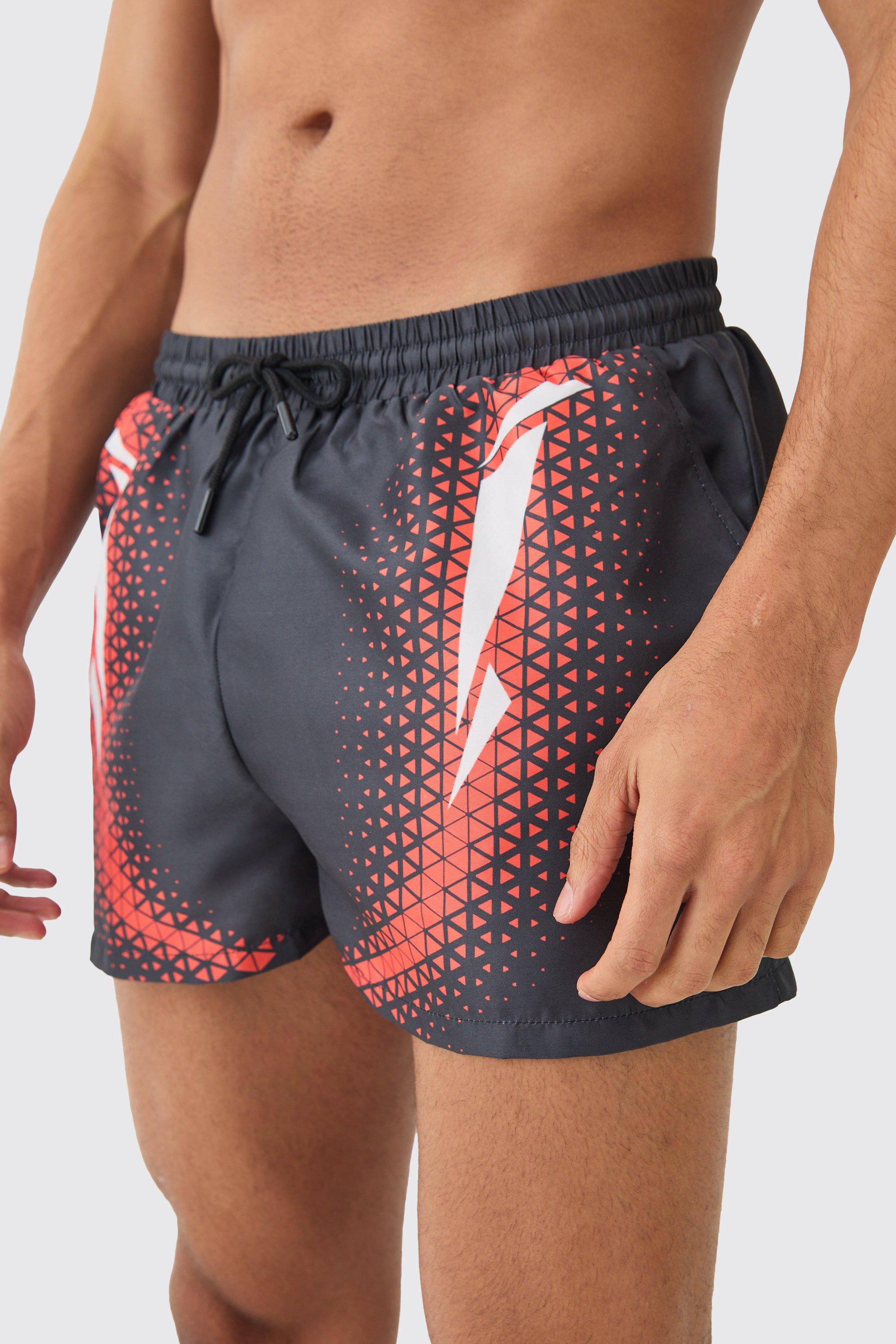 Super Short Length Sports Swim Short boohoo