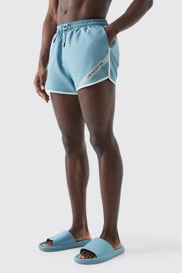 Blue Ripstop Runner Limited Edition Swim Short