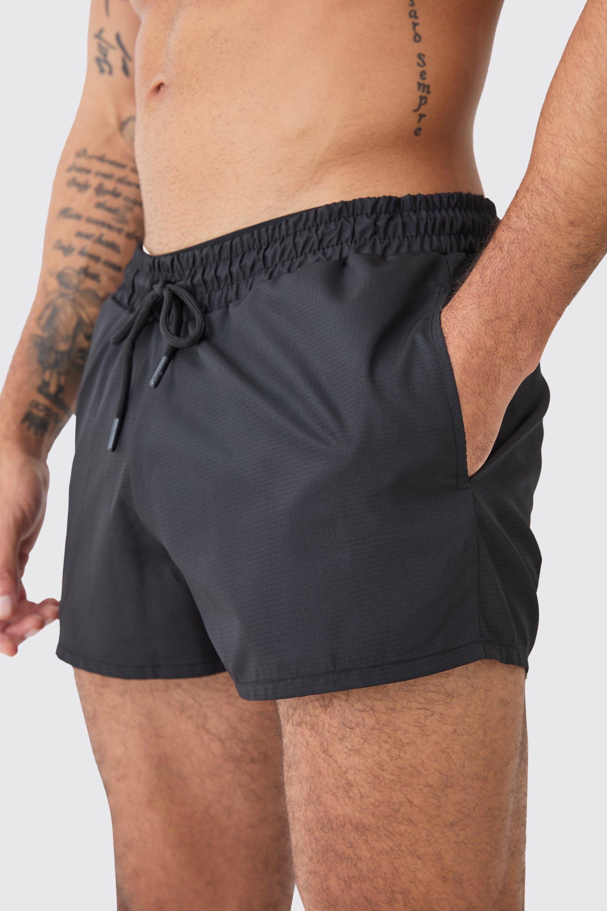 Mens super short swim hot sale shorts