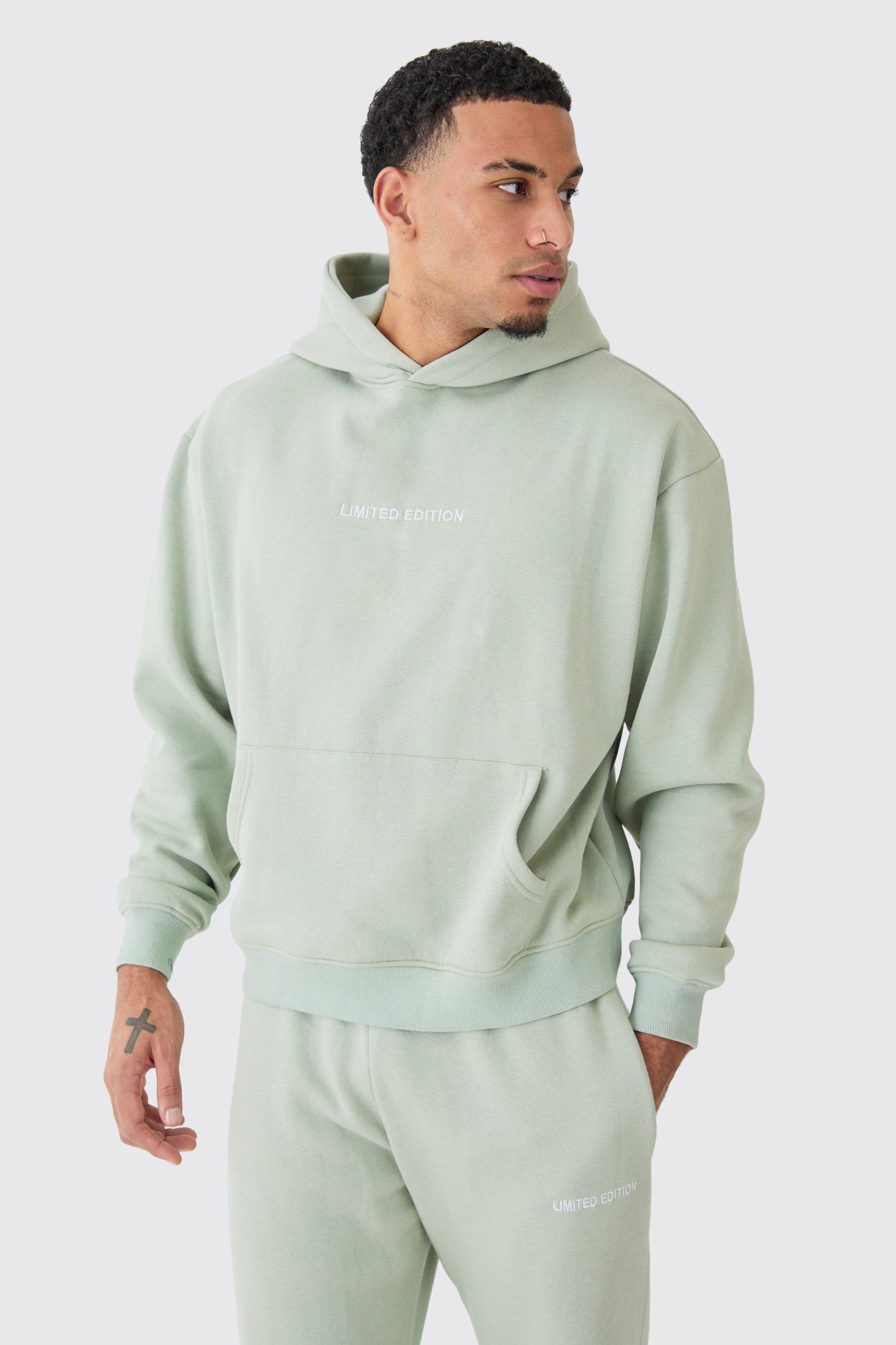 Oversized Boxy Split Hem Homme Tracksuit