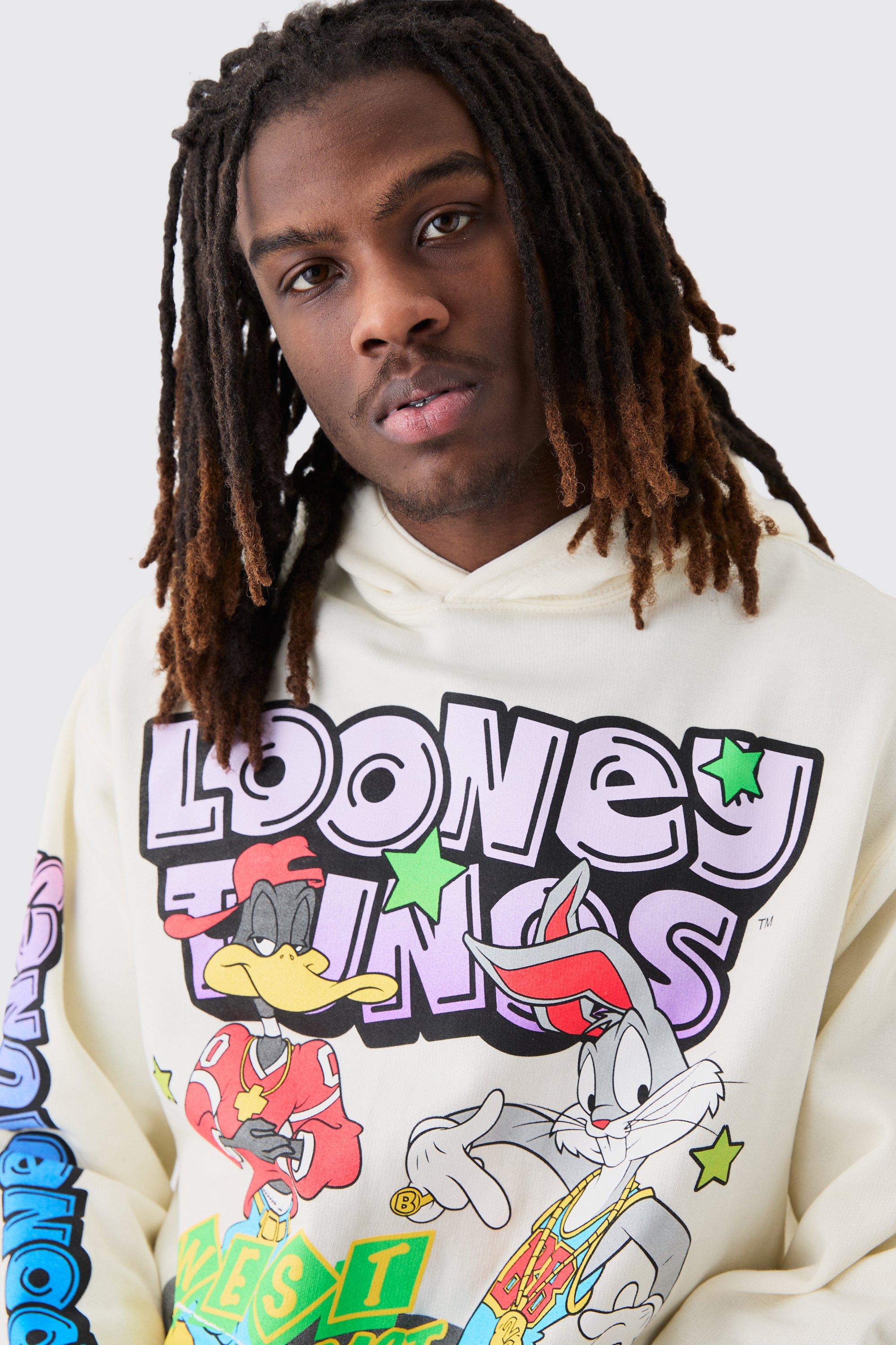 Sweat a capuche oversize Looney Tunes