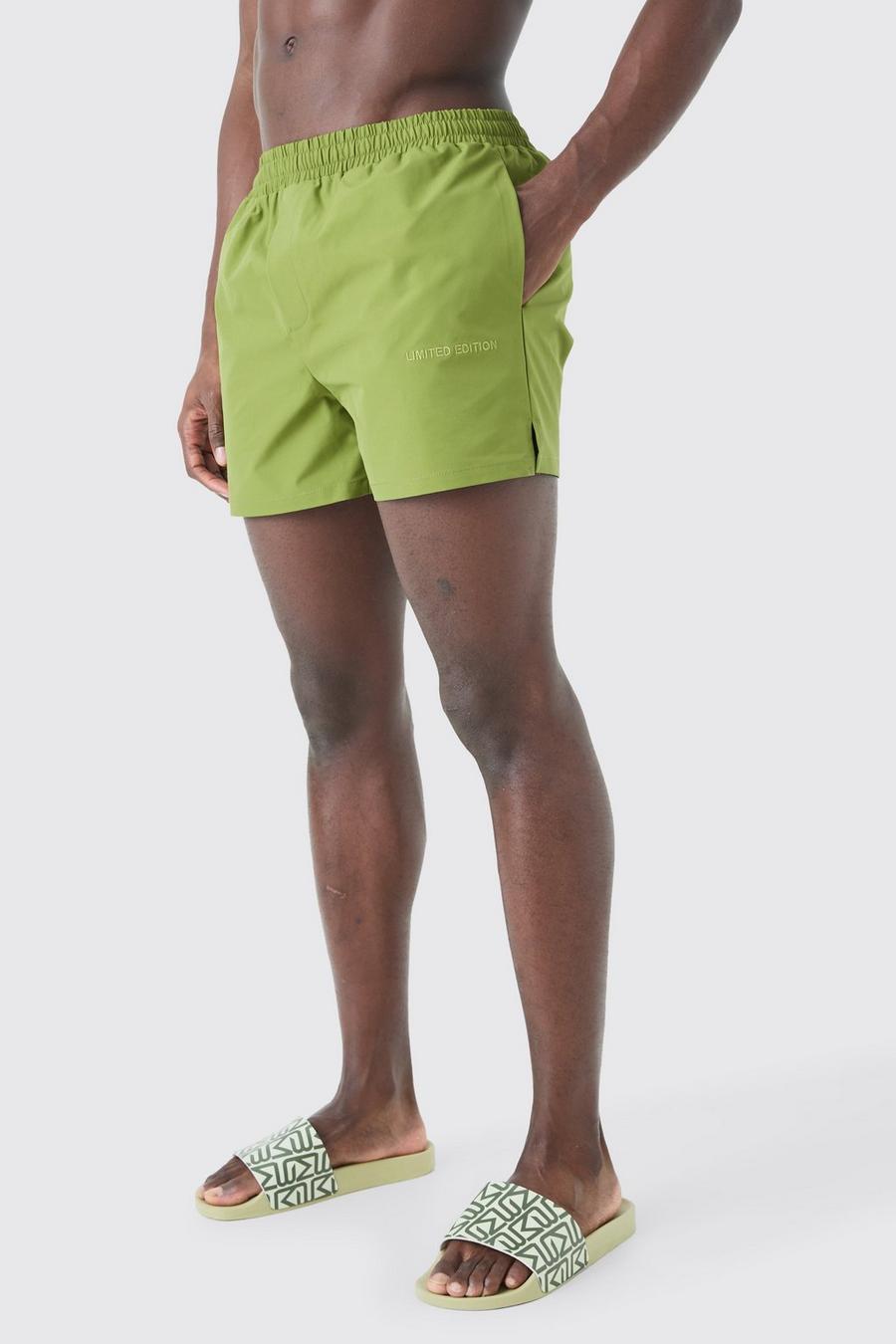 Green Short Length Limited Edition Smart Swim Short