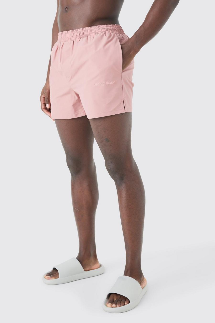 Pink Short Length Limited Edition Smart Swim Short