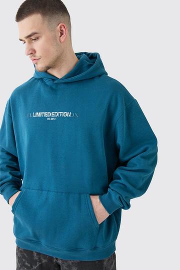 Tall Oversized Basic Limited Head Hoodie ink