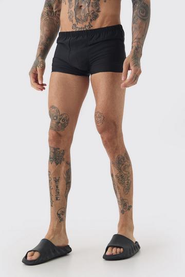 Black Tall Man Signature Trunk Swim Short