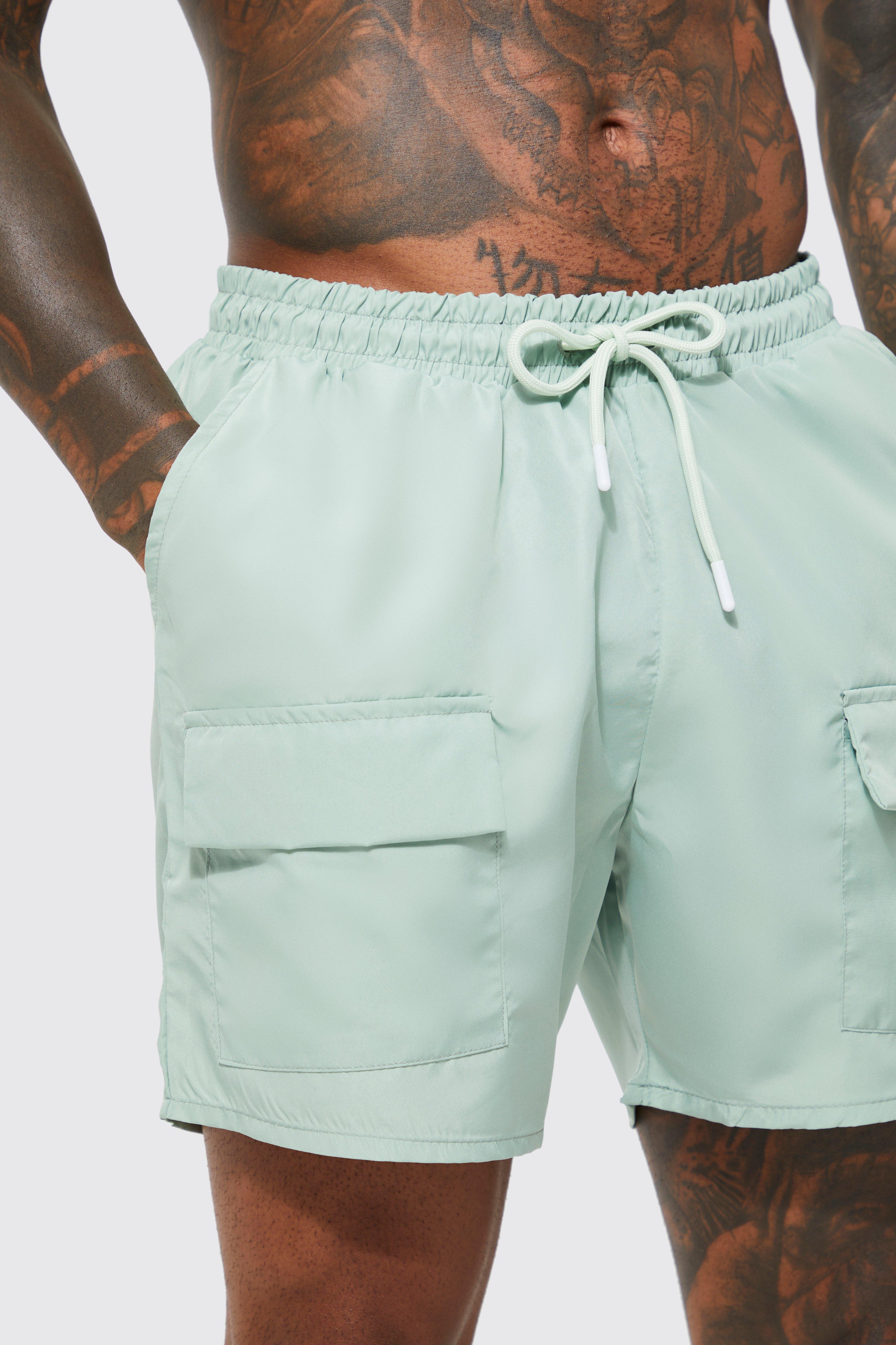 Mens cargo swim shorts deals