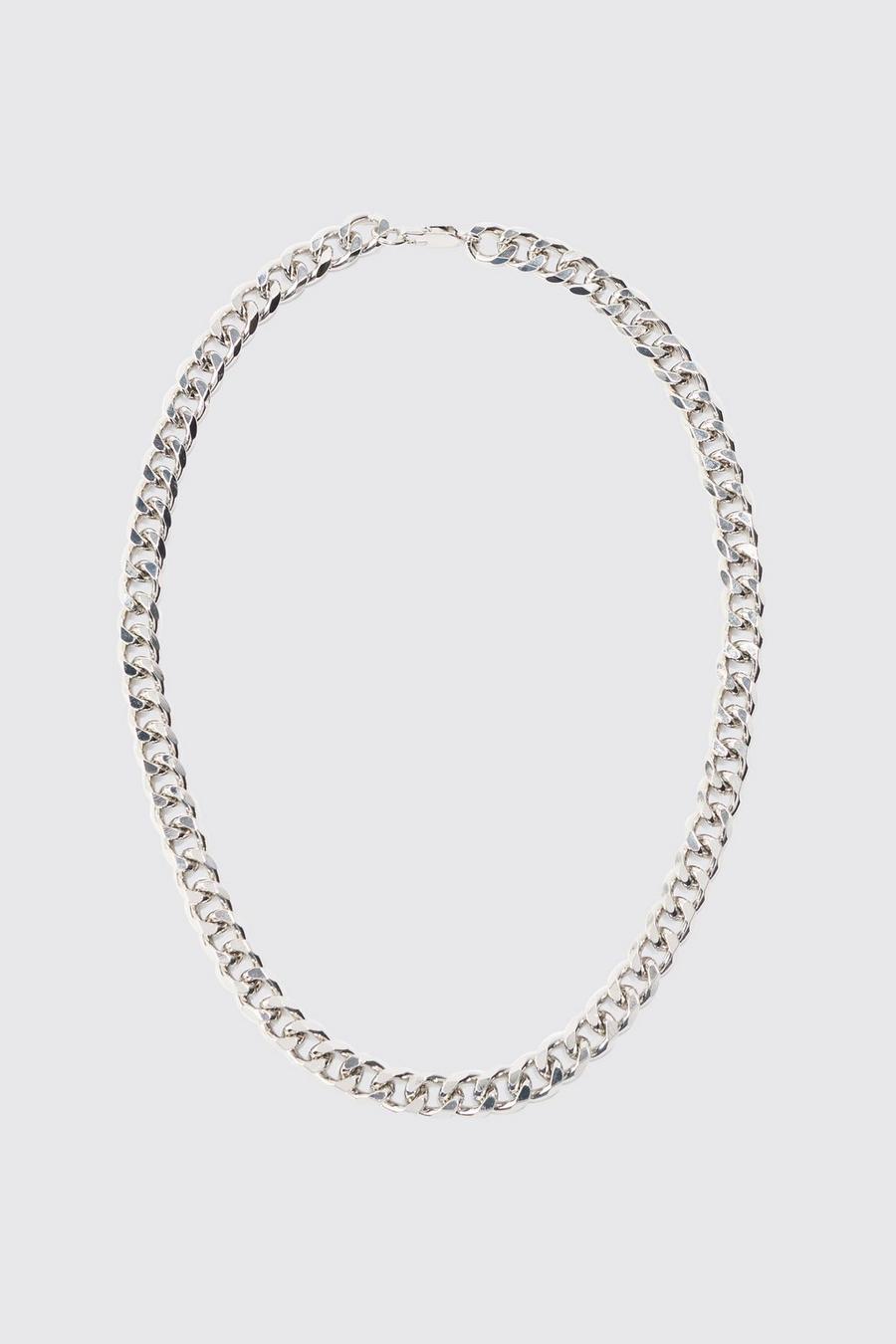 Metal Chain Necklace In Silver