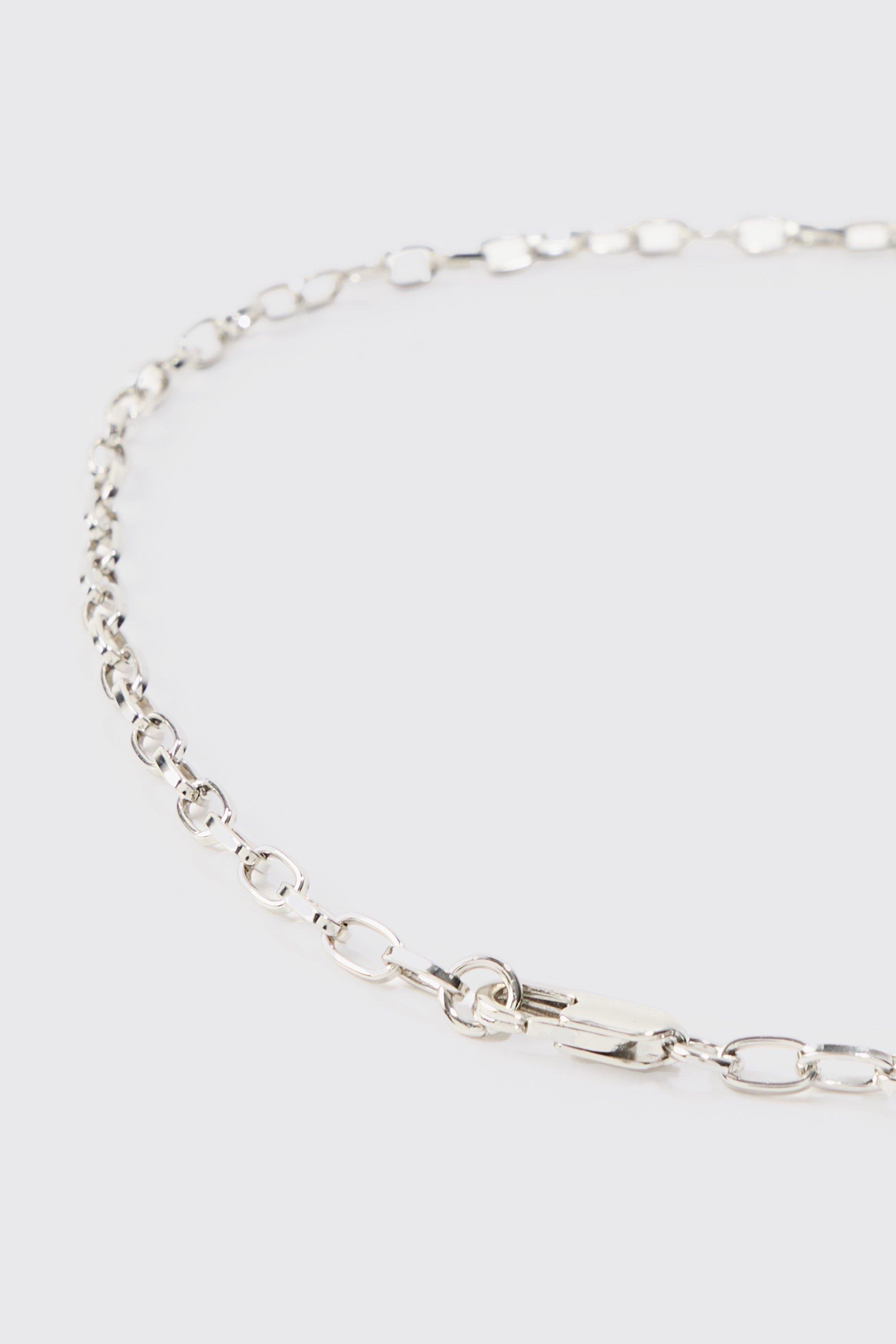 Pearl deals silver chain
