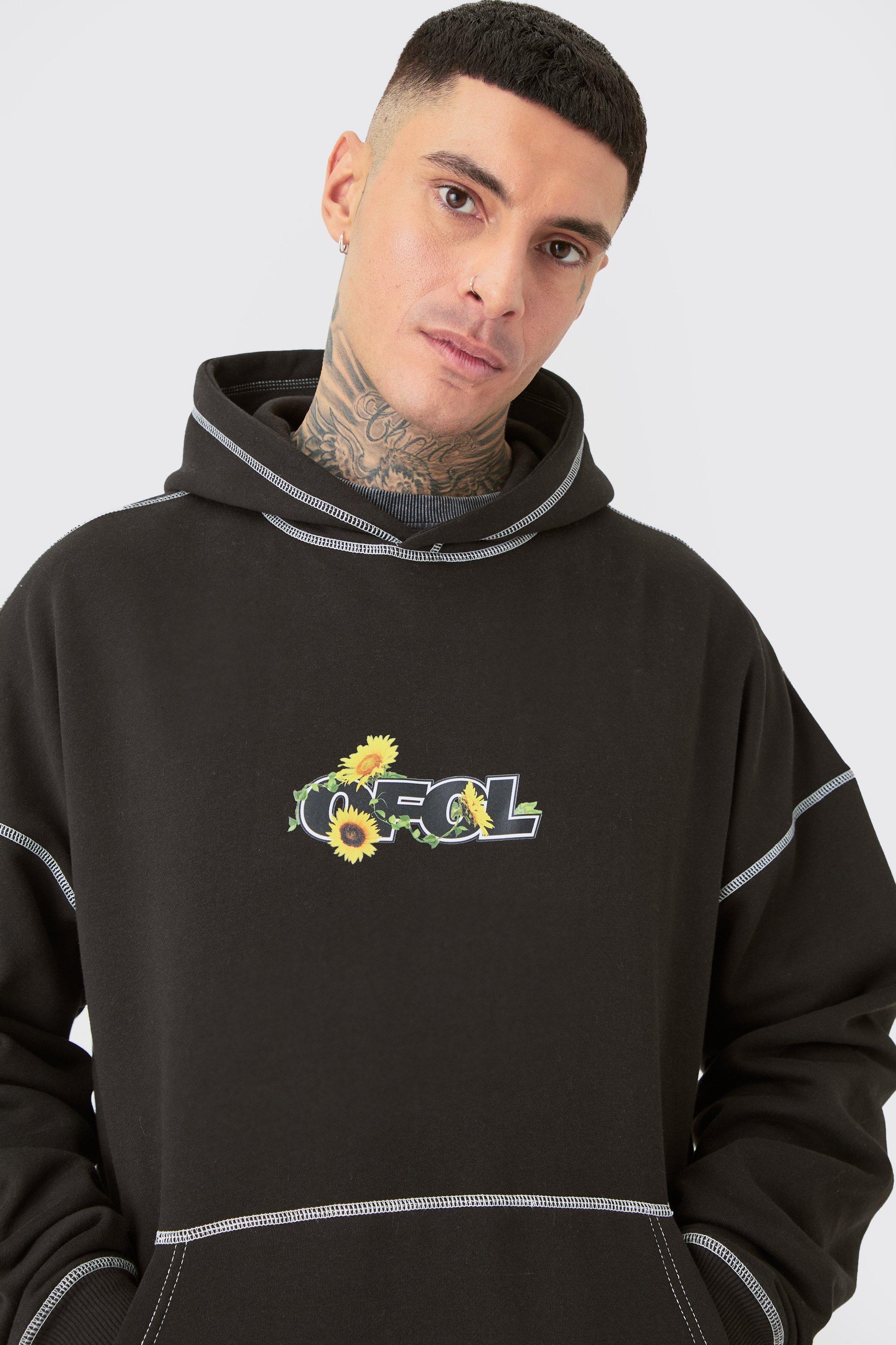 Oversized plush hoodie hotsell