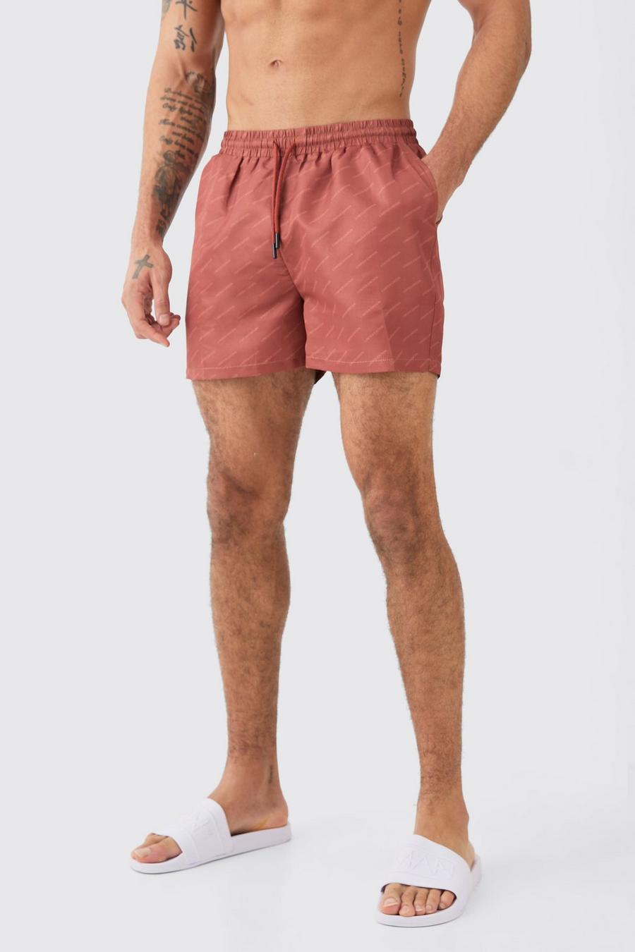 Kurze Limited Edition Badehose, Red image number 1