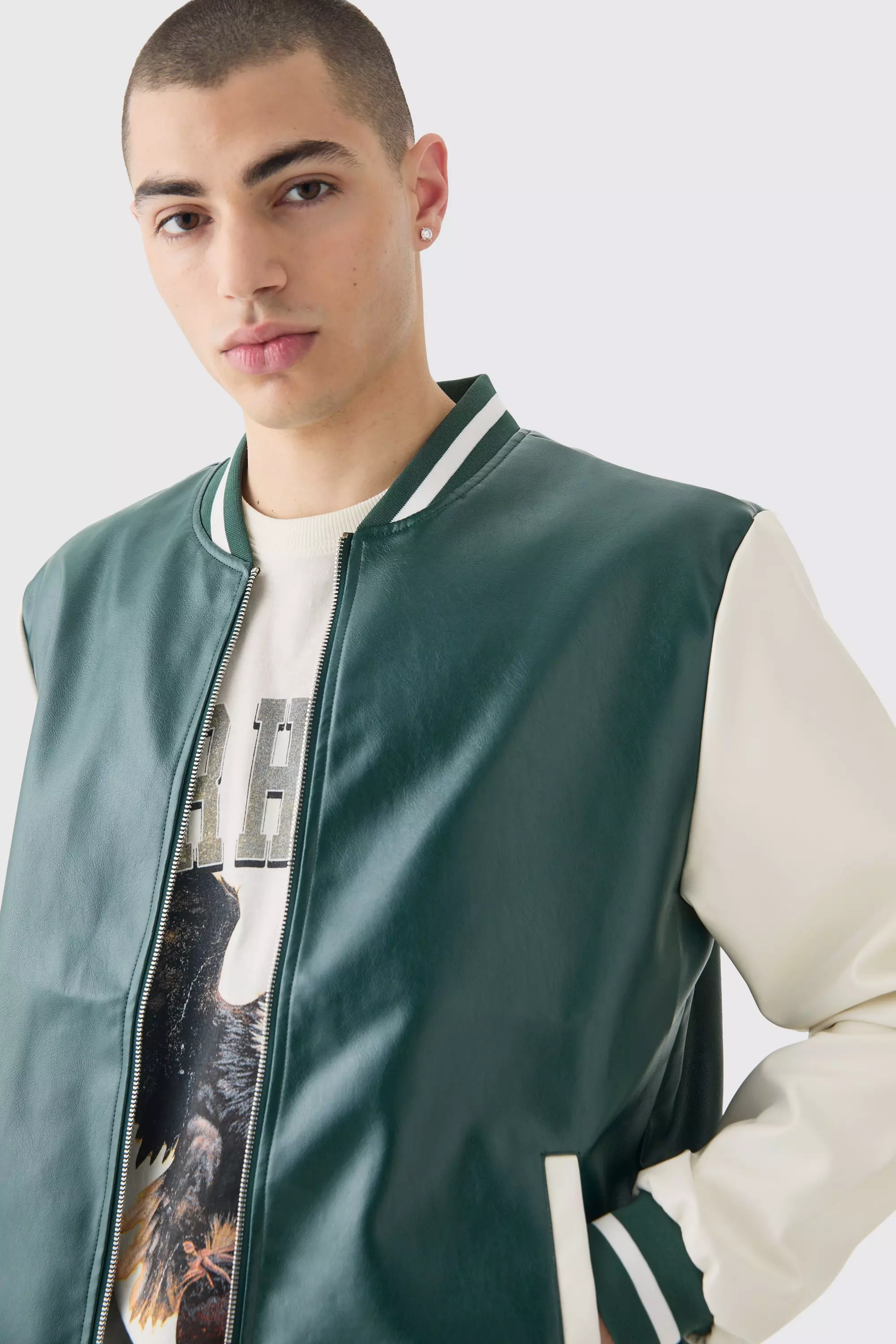 Boohoo green jacket hotsell