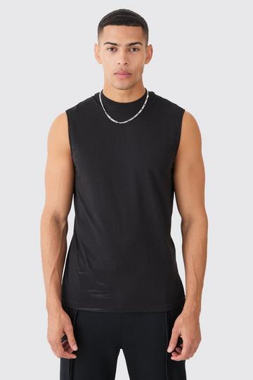 Basic Man Signature Tank black