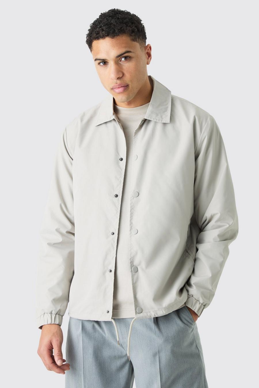 Stone Collared Coach Jacket image number 1
