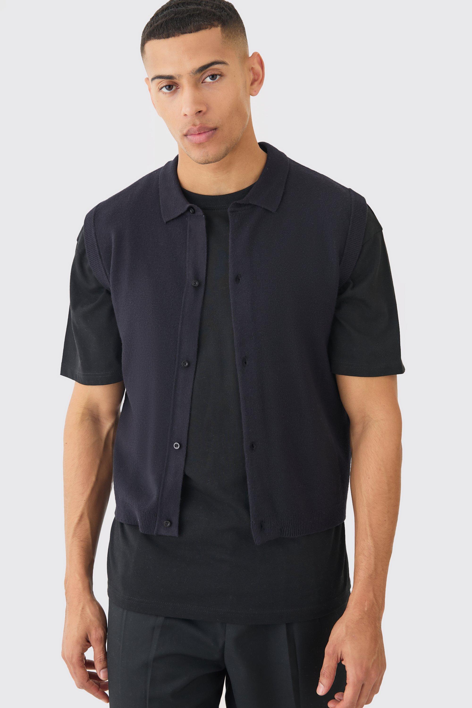 Chemise droite sans manches