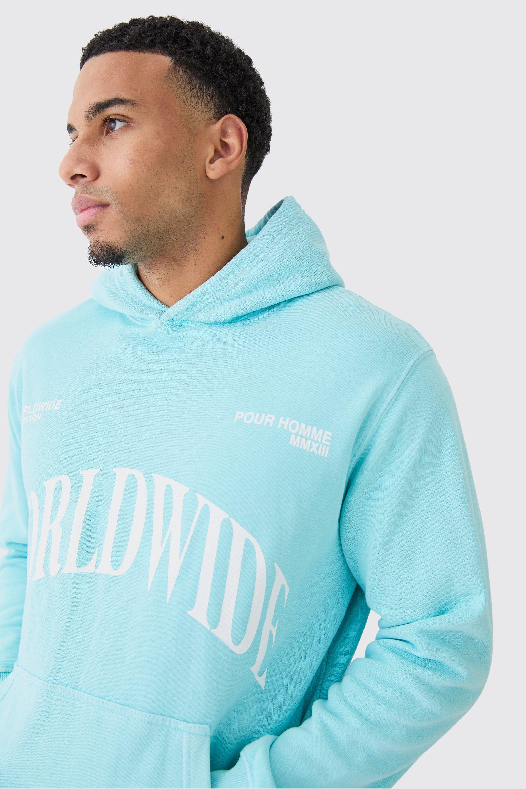 Light blue daily paper hoodie online