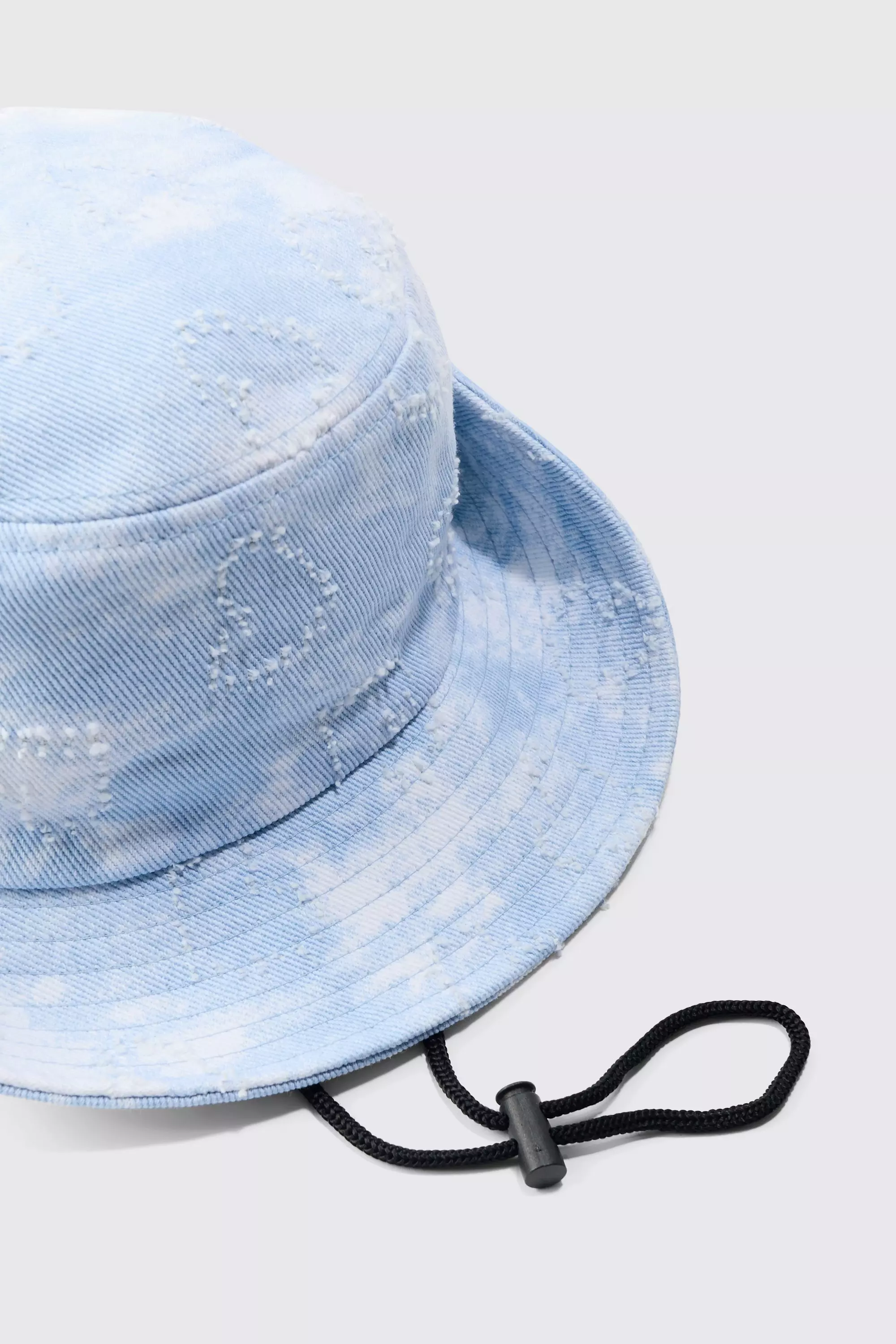 Printed Tie Dye Boonie Hat In Blue alternative image