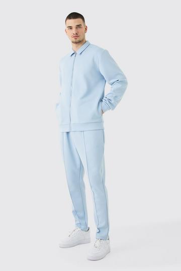 Tall Scuba Harrington Set pastel blue