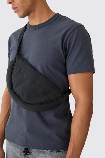 Man Dash Basic Nylon Cross Body Bag