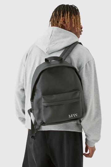 Black Man Dash Basic Rucksack In Black