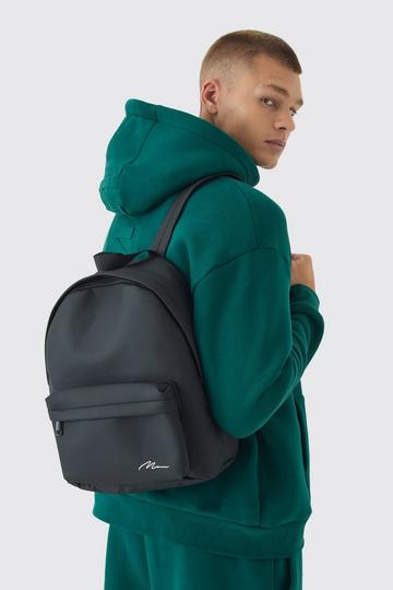 Man Signature Basic Rucksack In Black black