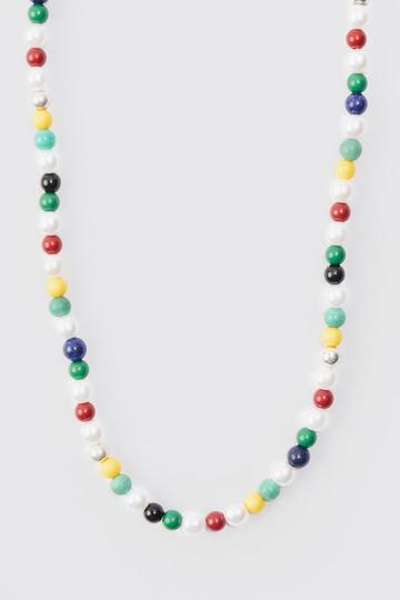 Beaded Necklace multi