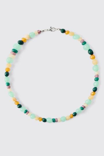 Beaded Multi Colour Necklace multi