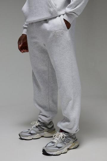 Man Active Oversized Training Dept Joggingbroek grey marl