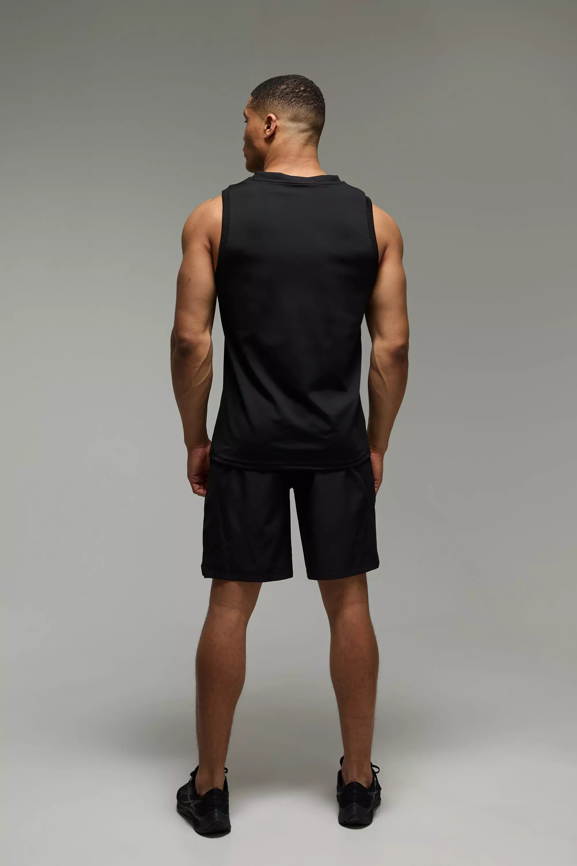 Black Active Training Dept Basketball Vest alternative image