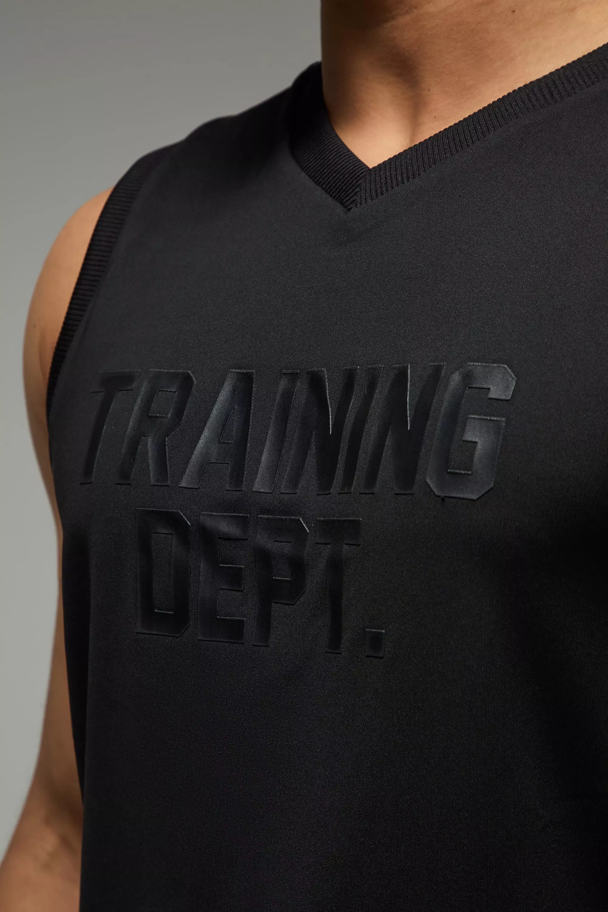 Black Active Training Dept Basketball Vest alternative image