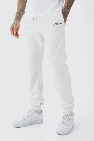 Tall - Jogging à logo signature - MAN white