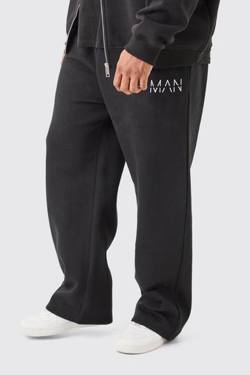 Plus Man Dash Relaxed Fit Jogger In Black black