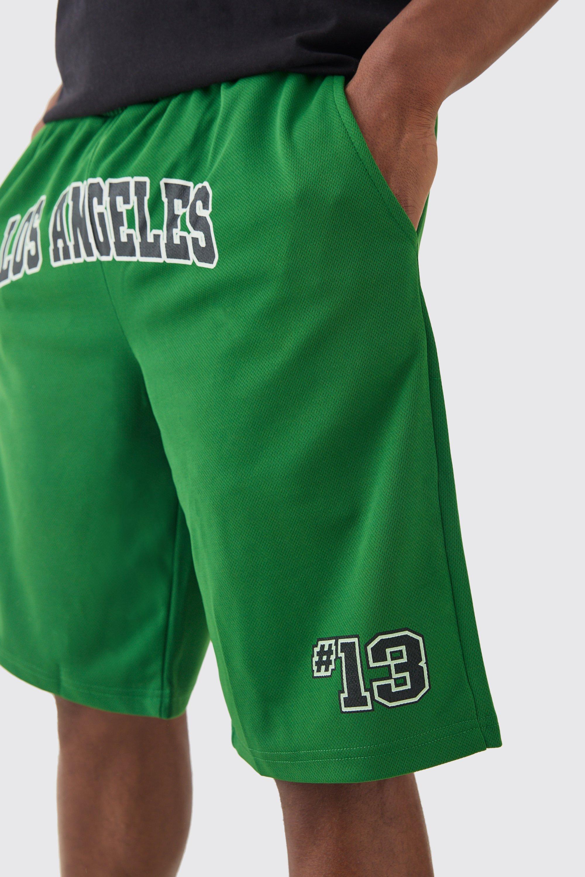 Long mens basketball shorts deals