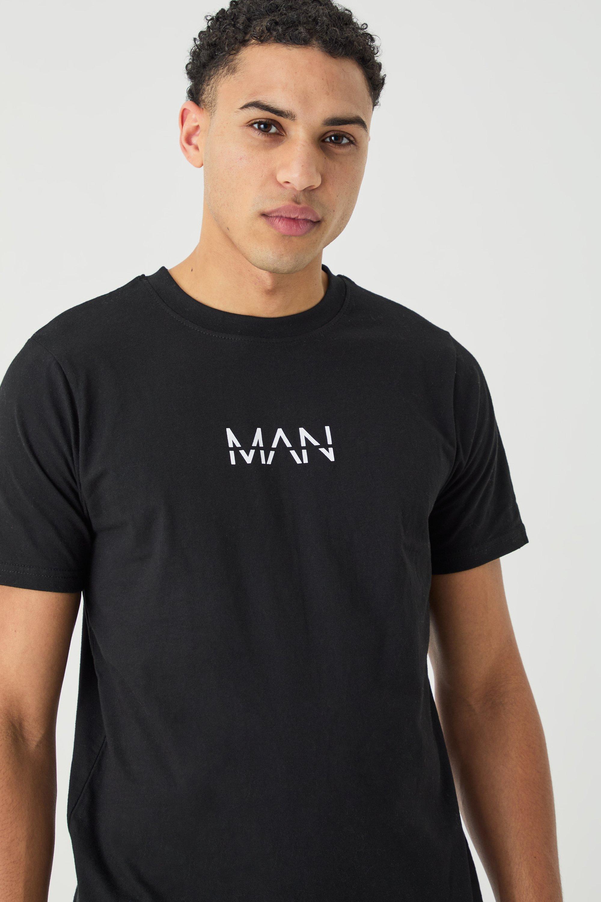 Man Dash Slim Fit T shirt boohoo NZ