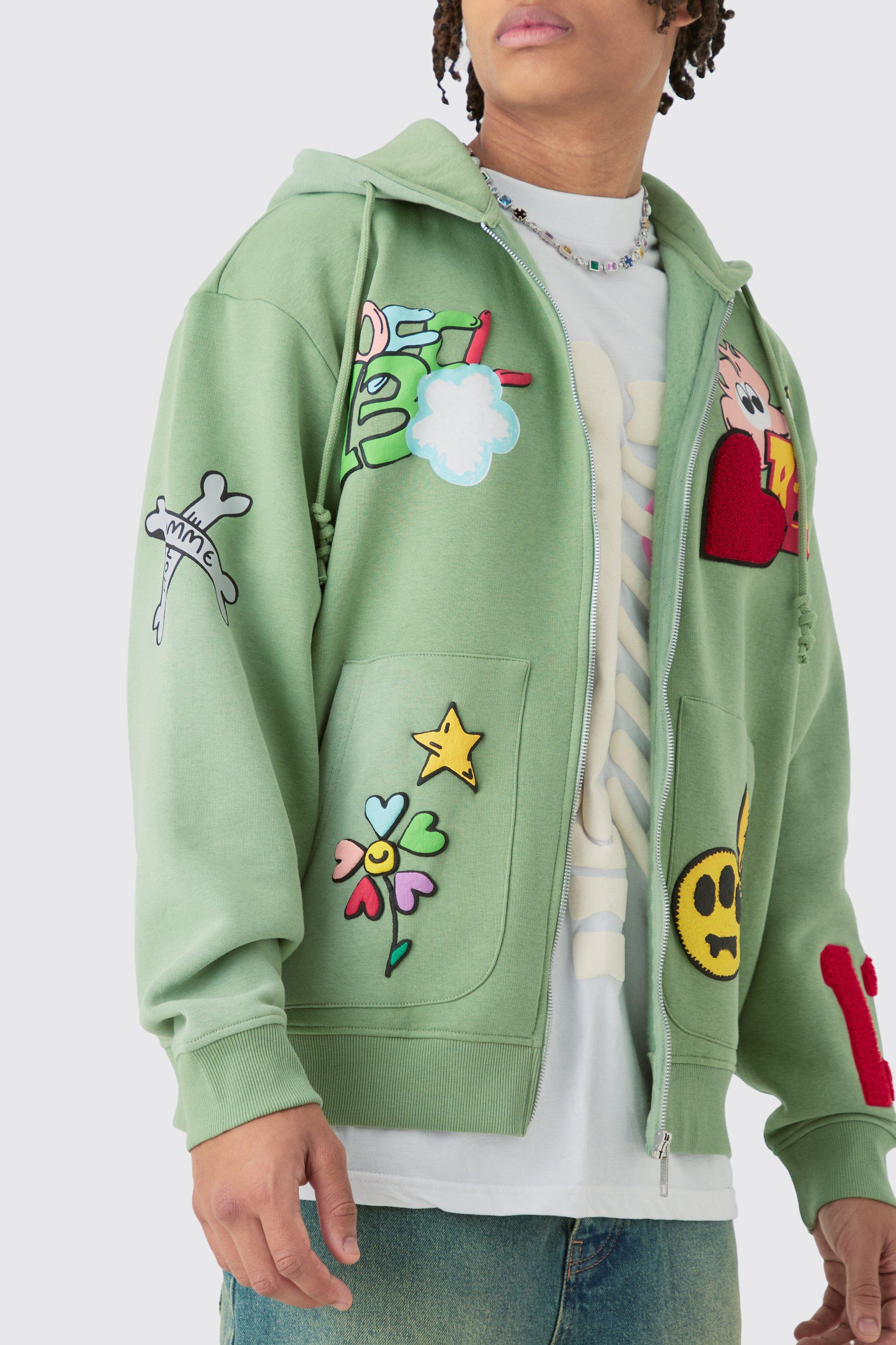 【BAON】[unisex] Temin Peach Fuzz Check Hood Over Shirt bmm05356_khaki_xl?w=537&qlt=