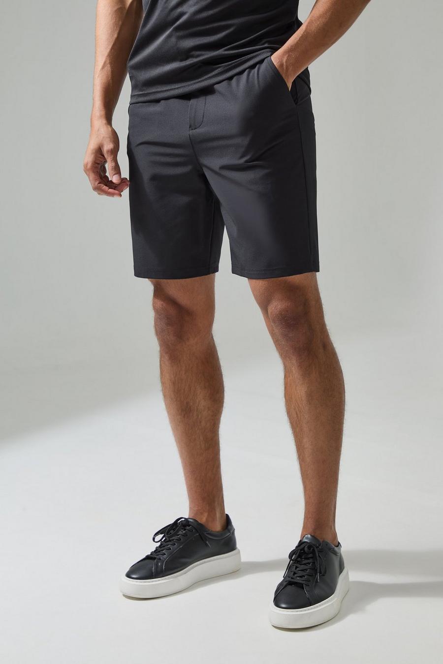 Man Active 8,5' Golf Shorts, Black