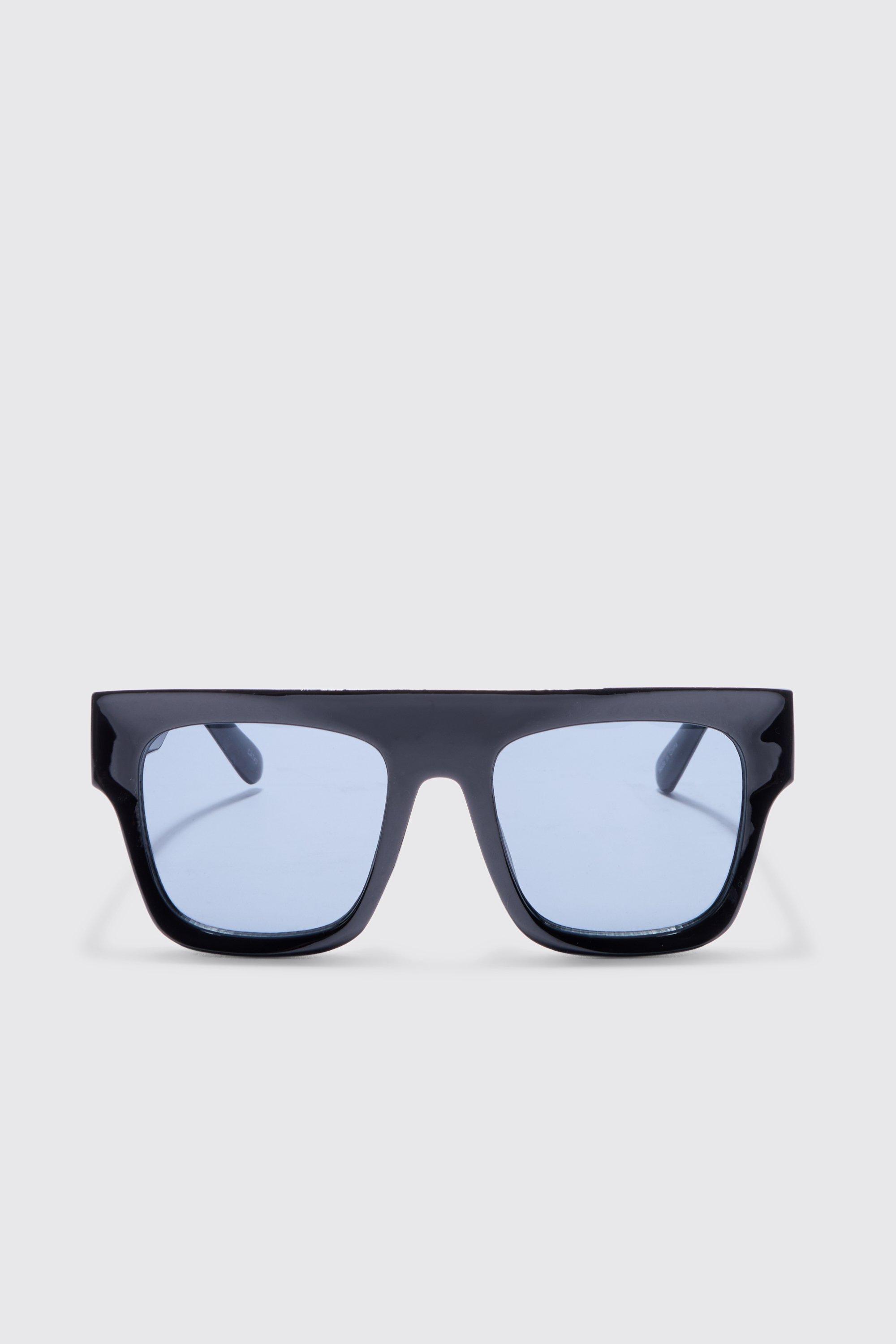 Black plastic sunglasses sale