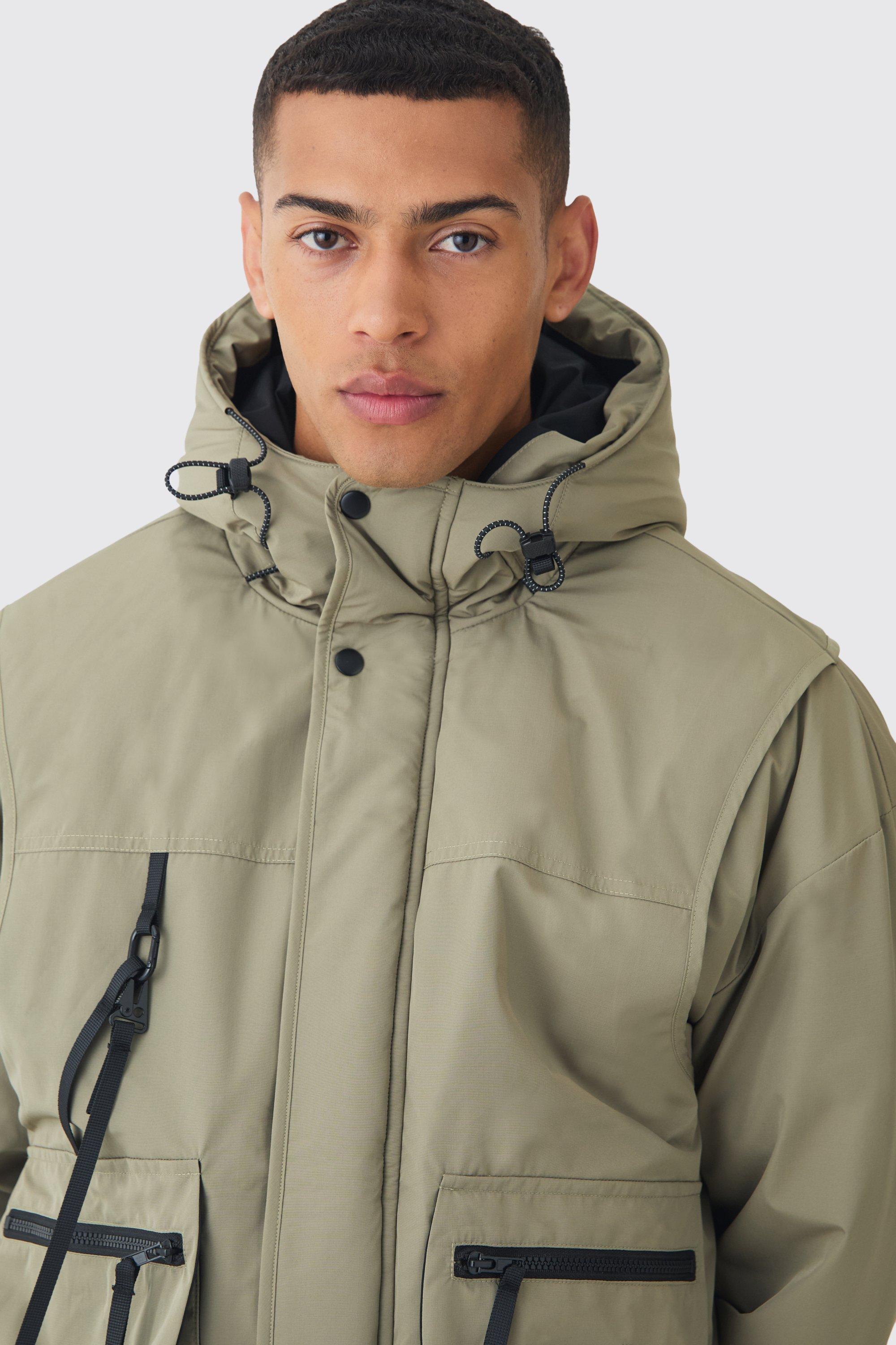 Parka homme technique sale