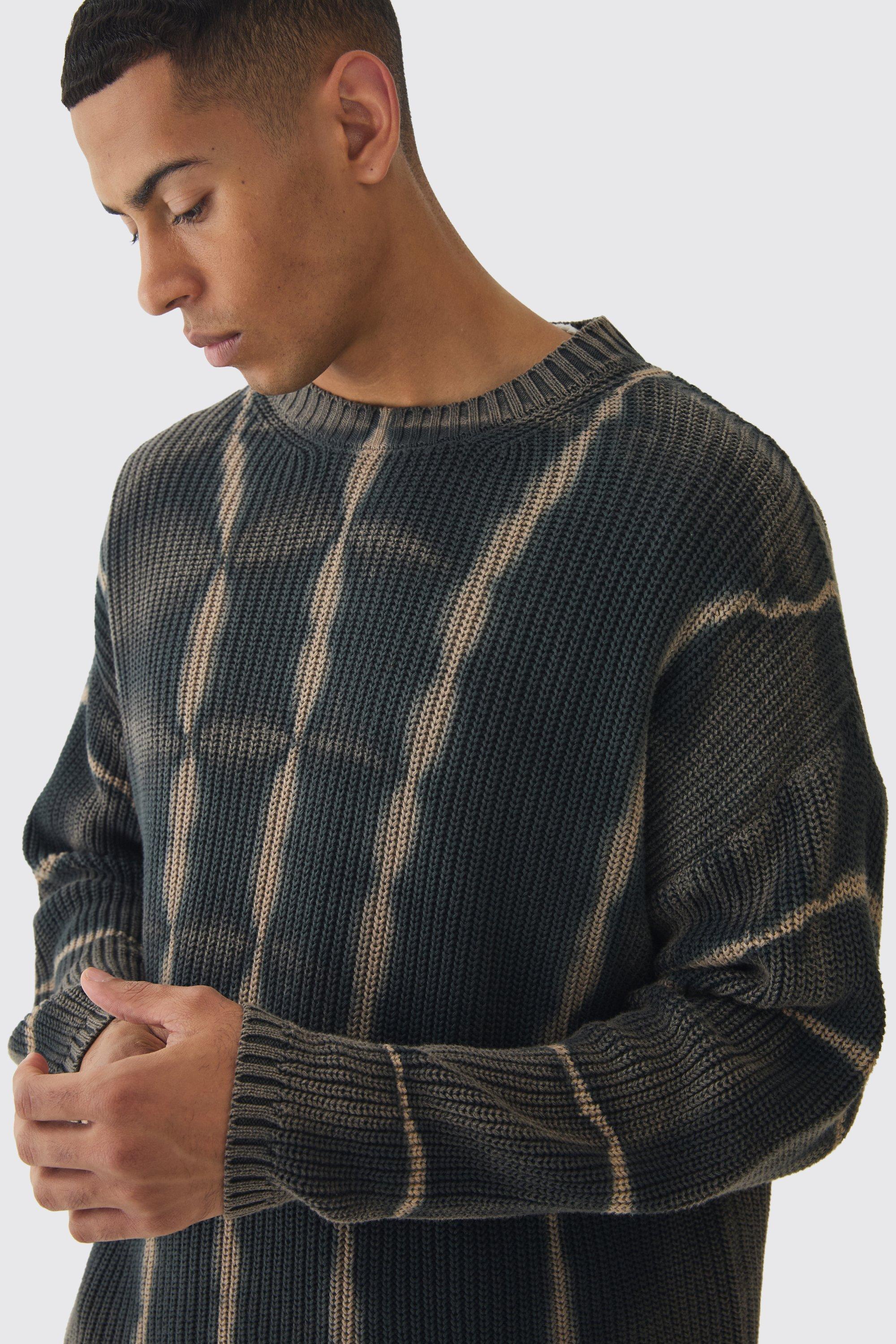 LINENNE washed boy jumper チャコール 7